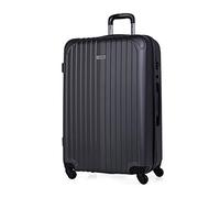 ITACA - Set 2 Suitcases and Beauty case 4 Wheels ABS. Rigid and Lightweight. Padlock. Extensible. Medium + Large + Beauty Case, Acquamarine