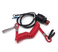 ITACO Boat Motor Engine Kill Stop Switch 6BX-82575-00 6EE-H2575-01 compatible with Yamaha Outboard 4HP - 6HP 2/4-stroke Engine
