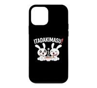 Itadakimasu! Funny Chibi Anime Bunny Kawaii Manga Comedy Case for iPhone 12 mini