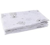 Italbaby 3 Piece Fantasy Cot Sheet, Grey