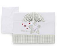 Italbaby Embroidered Pram Bedding Set 3 Pieces Lstar Ivory - 200 g