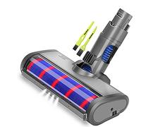 Italdos Motorised Electric Turbo Rotary Brush Compatible with Dyson V6 DC58 DC59 DC61 DC62 Flexible Roller for Tile Floor and Automatic LED Light