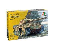 Italeri 0270S 1:35 Sd.Kfz. 171 Panther AUSF. A WA Model Building Kit, Standing Model Building, Crafts, Hobby, Gluing, Plastic Kit, Detailed
