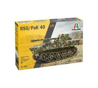 Italeri 0355 1:35 7.5 cm RSO with PAK40 - Faithful Replica, Model Building, Plastic Kit, Tank Kit, 1:35, Model Kit, Assembly
