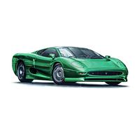 1:24 Italeri Jaguar Xj 220 Parti Cromate- Pneumatici In Gomma Kit IT3631 Model