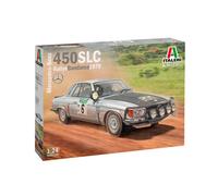 Italeri 1:24 Mercedes 450 SLC Rally d Bandama 1979 Model Kit