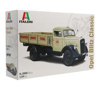Italeri ITA3960 Camión Opel Blitz American Model kit, Molded Color, 24
