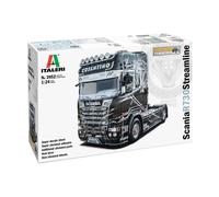 Italeri 1/24 scale Scania R730 Streamline 4x2 Show Truck Plastic Model Kit