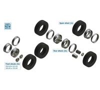 Italeri 1:72 - European Tyres And Rims