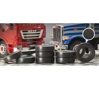 Italeri Accessories Set IT3889 1:24 - 8x Rubber Tires for Truck Kit