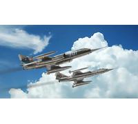 Italeri Aircraft Model Kit F-104 G/S RF Starfighter - Orpheus Pod - 1:32 - Unpainted
