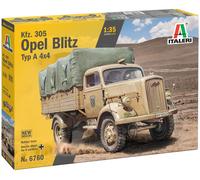 IT6760 IT6760 1/35 WW2 German Kfz305 Opel Blitz Type A 4x4 Military Truck Plastic Model