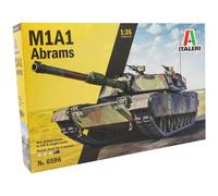 Italeri 1/35 M1A1 Abrams Tank US Military Model Kit