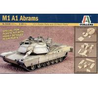 Italeri 1/35 M1A1 Abrams with resin parts # 6438 - Plastic Model Kit