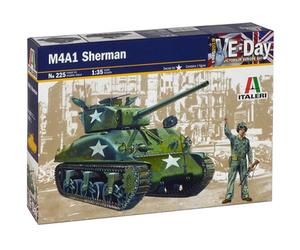 Italeri 1/35 M4A1 Sherman. NEW DECAL VERSIONS: FRANCE & SOUTH AFRICA # 0225