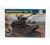 Italeri 1/35 M4A3E8 Sherman Fury Tank Plastic Model Kit #6529