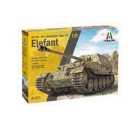 1:35 Italeri Tiger Elefant Kit It0211 Model