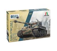Italeri 1/35 Tiger I Late 80th Anniversary D-Day Plastic Model Kit #6754