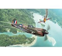 Italeri 1:48-1/48 RAF P-40E/K Kittyhawk