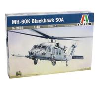 Italeri 1/48 MH-60K Blackhawk SOA Helicopter Scale Model Kit 2666
