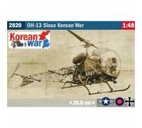 Italeri 1/48 OH-13 Sioux Korean War aircraft model
