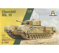 Italeri 1/72 (20mm) Churchill Mk III Tank (IT7083)
