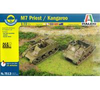 Italeri 1/72 (20mm) M7 Priest & Kangaroo (Fast Build)
