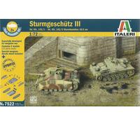 Italeri 1/72 (20mm) Sd Kfz 142 StuG III & StuH 42 (2 Fast Assembly Tanks)