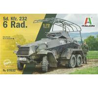 Italeri 1/72 (20mm) Sd Kfz 232 (FU) 6-Rad Radio Armoured Car (IT97032)