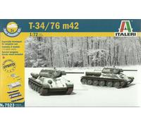 Italeri 1/72 (20mm) T-34/76 Model 1942 (2 x Fast Assembly)