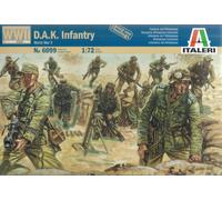 Italeri 1/72 (20mm) WWII Deutsche Afrika Korps Infantry