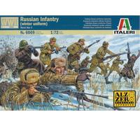 Italeri 1/72 (20mm) WWII Russian Infantry (Winter Gear)
