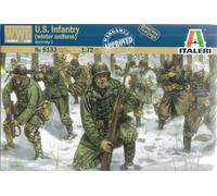 Italeri 1/72 (20mm) WWII US Infantry (Winter Gear)