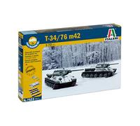 1:72 Italeri T34/76 M42 Kit IT7523 Model