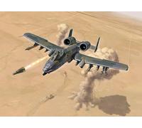 Italeri 1/72 Aircraft - A10A/C Thunderbolt 11 Gulf War - 1376