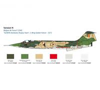 Italeri Plastic Aircraft Model Kit F-104G Recce Starfighter 1:72 Model 1296