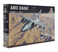 1:72 ITALERI Embraer Amx Ghibli Military Airplane 1985 Kit IT1460 Model