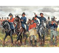Italeri 1:72 BRITISH & PRUSSIAN GENERAL STAFF - NAPOLEON WARS Plastic Model Kit