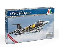 F-104G' Recce 'Starfighter Fighter Plastic Kit 1:72 Model 1296 Italeri