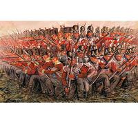 Italeri Model Kit British Infantry 1815 Napoleonic Wars 1:72 Scale, 48 pcs 6095