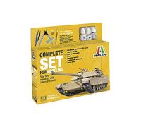 Italeri 1:72 M1 Abrams Model Kit - Complete Set, Realistic, Adults, False