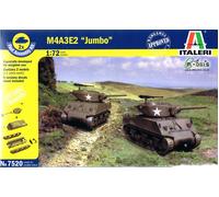 1:72 Italeri M4A3E2 JUMBO KIT IT7520 Model