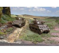 Italeri Model Kit M4A3E2 Jumbo 1:72 Fast Assembly IT7520 x2
