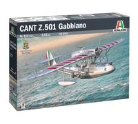 Italeri 1/72 Military Aircraft Model Kit CANT Z501 Gabbiano