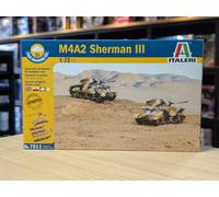Italeri Model Kit - M4A2 Sherman Mk III - 1:72 (20mm) - Fast Build x2
