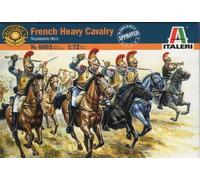 ITALERI FRENCH HEAVY CAVALRY NAPOLEONIC WARS 1:72 SCALE MODEL SOLDIERS HORSES