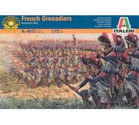 Italeri Plastic Figures Kit – French Grenadiers (Napoleonic Wars) – 1:72 – 6072