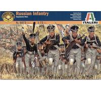 Italeri 1/72 Napoleonic Russian Infantry # 6073 - Plastic Model Figures