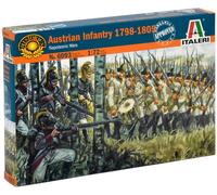 Italeri 1/72 Napoleonic Wars Austrian Infantry 1798-1805 # 6093 - Plastic Mod...