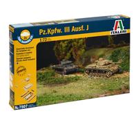 PZ.KPFW. III - MILITARY VEHICLES 1:72 FAST ASSEMBLY - Italeri 7507